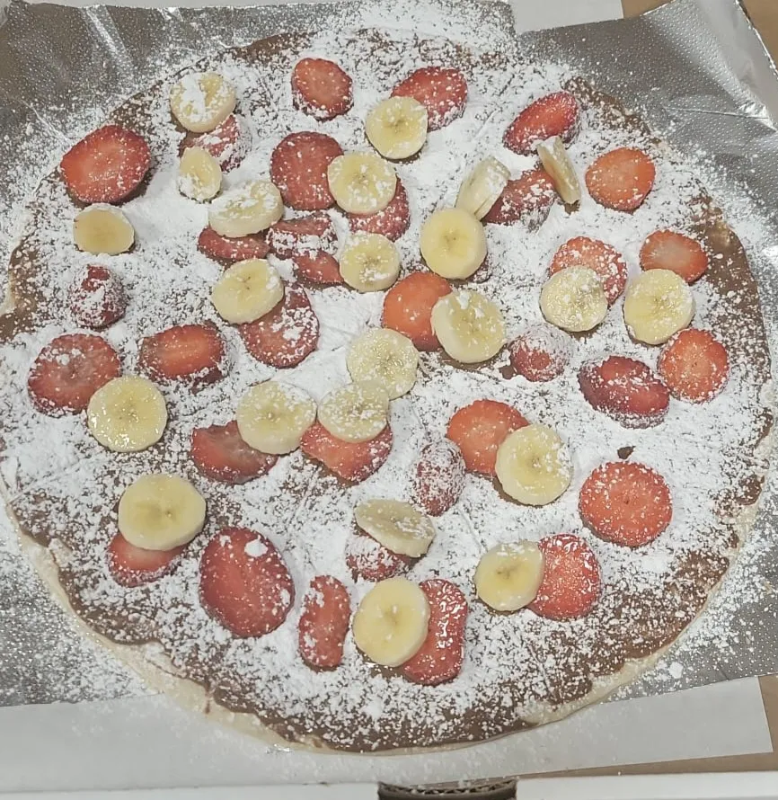 Pizza Alla Nutella Fragole E Banane