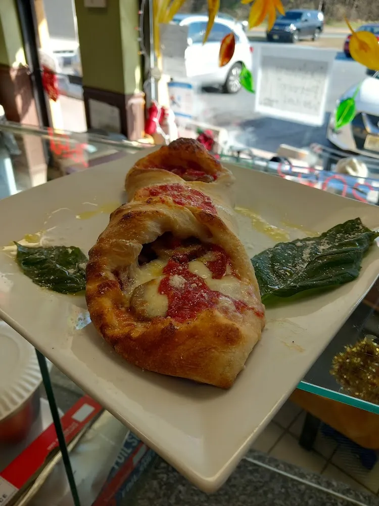 Topped with Mozzarella